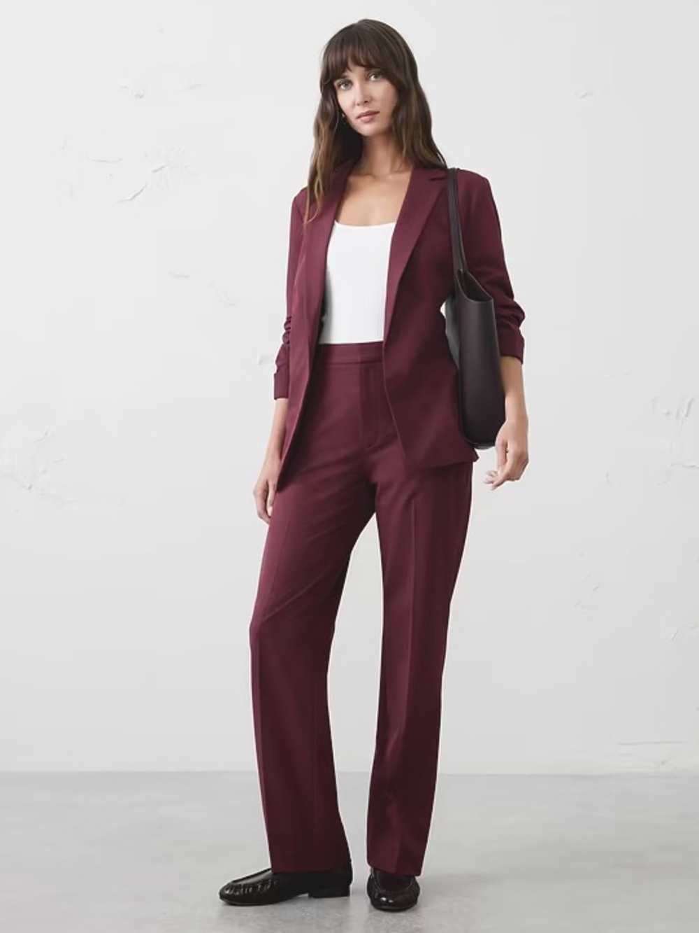 NWT! Banana Republic Straight High-Rise Sculpted Trouser π3οΈβ£